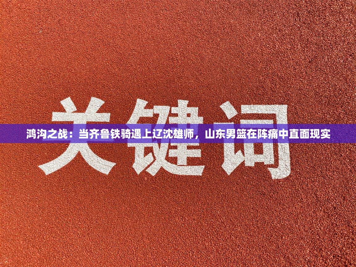 鸿沟之战:当齐鲁铁骑遇上辽沈雄师,山东男篮在阵痛中直面现实 第1张